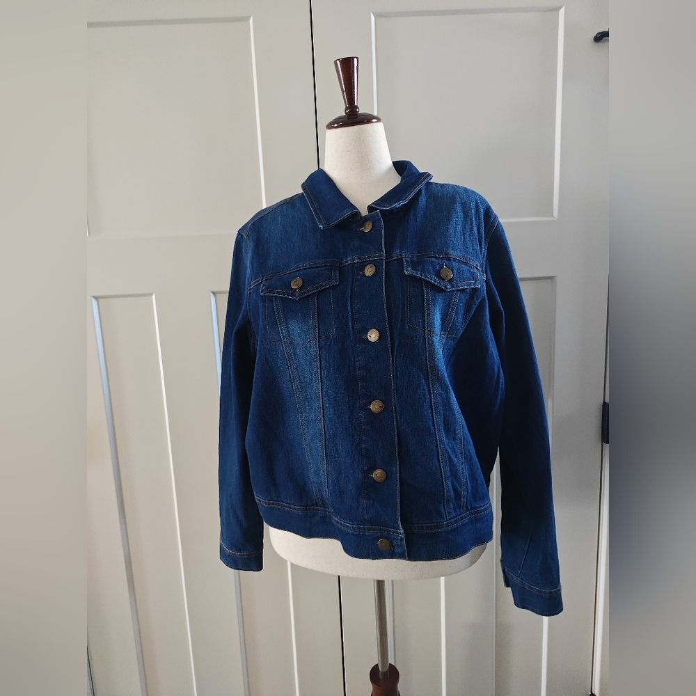 NWT North 44 Blue Denim Jacket
